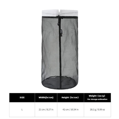 Mesh Bags Lightweight Mesh Stuff Sack Drawstring Storage Bags