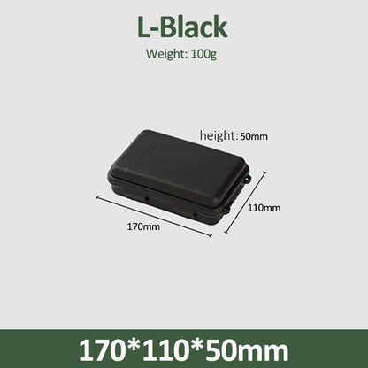 S/L/XL Size Outdoor Plastic Waterproof Sealed Survival Box