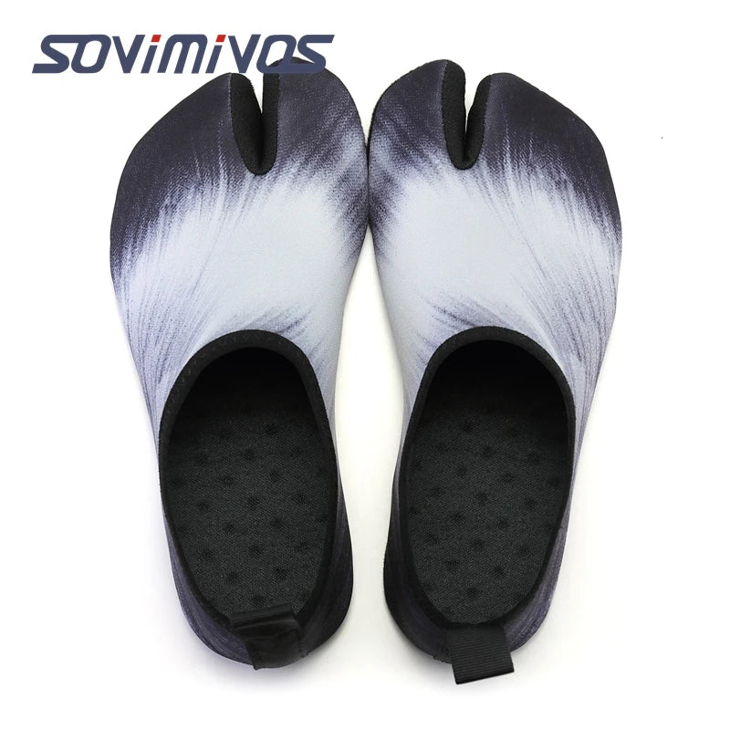 Outdoor Men and Women 2 Toes Walking Hiking Shoes Aqua Shoes