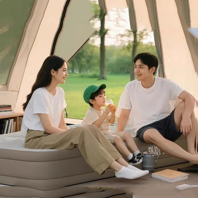 Camping Full Size Inflatable & Portable Bed