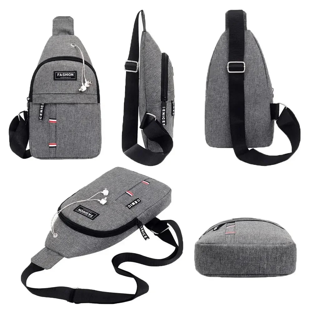 Men's Waterproof Large-Capacity Fanny Pack
