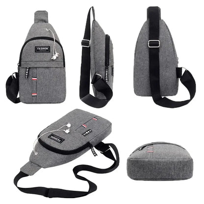 Men's Waterproof Large-Capacity Fanny Pack