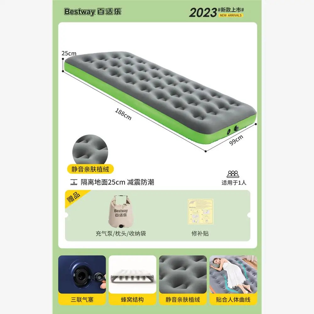 Camping King Size Portable Outdoor Inflatable Bed