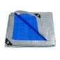 Large PE Tarpaulin Waterproof Sheet Cover with Reinforced Grommets