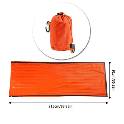 PE Aluminum Film Survival Blanket Portable Sleeping Pad