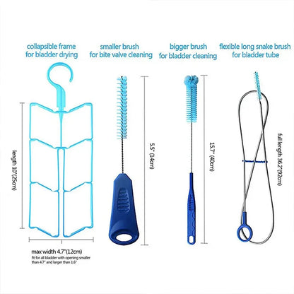 4 in Hydration Water Bladder Cleaning Kit
