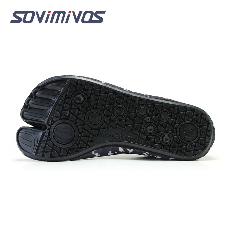 Outdoor Men and Women 2 Toes Walking Hiking Shoes Aqua Shoes