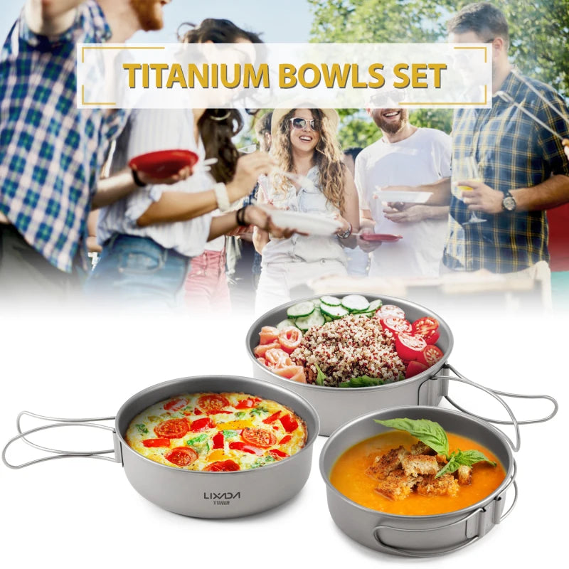 Titanium Bowls Ultralight Titanium
