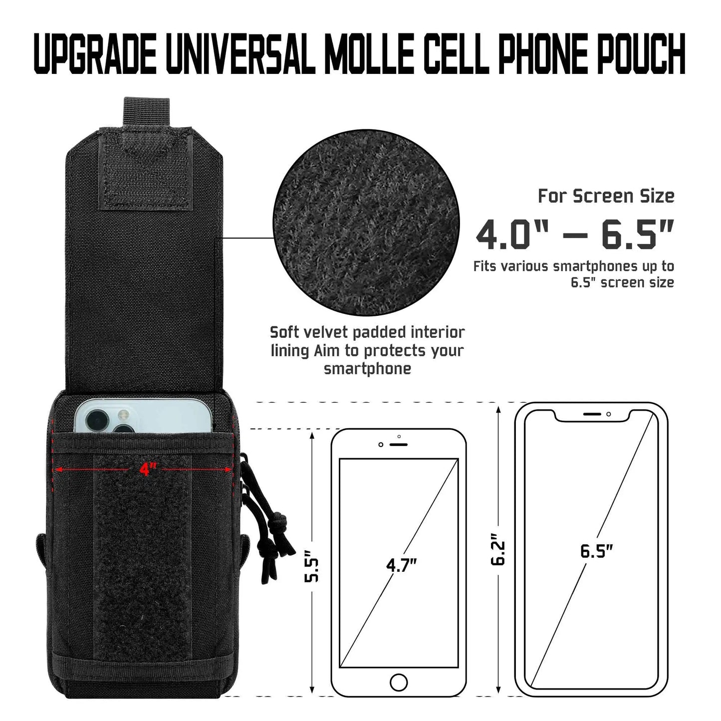 Tactical Molle Pouch Waist Bag