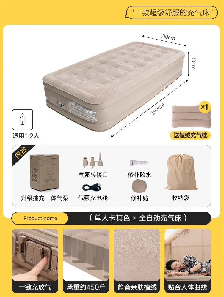 Indoor Cushion Portable Inflatable Bed Camping Outdoor