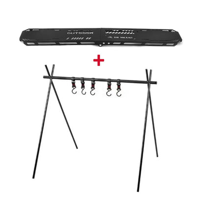 Foldable High Strength Bending Camping Hanging Rack Top Plate