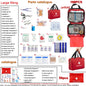 Deluxe First Aid Kit with Carrying Pouch