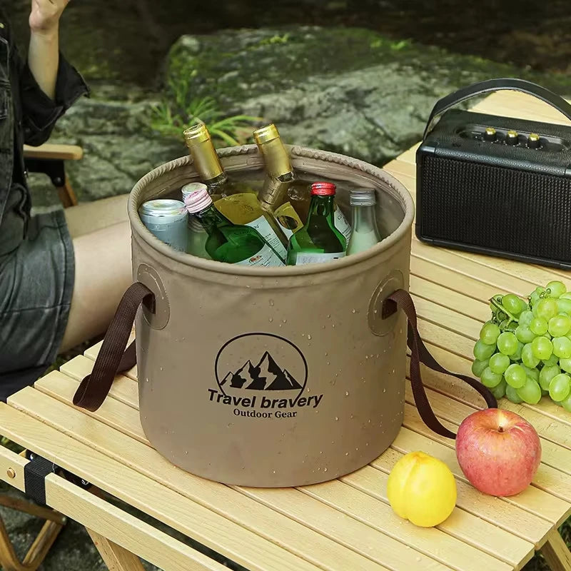 Folding Bucket Waterproof Foldable Water Sink Bucket