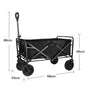 Collapsible Folding Utility Cart Wagon