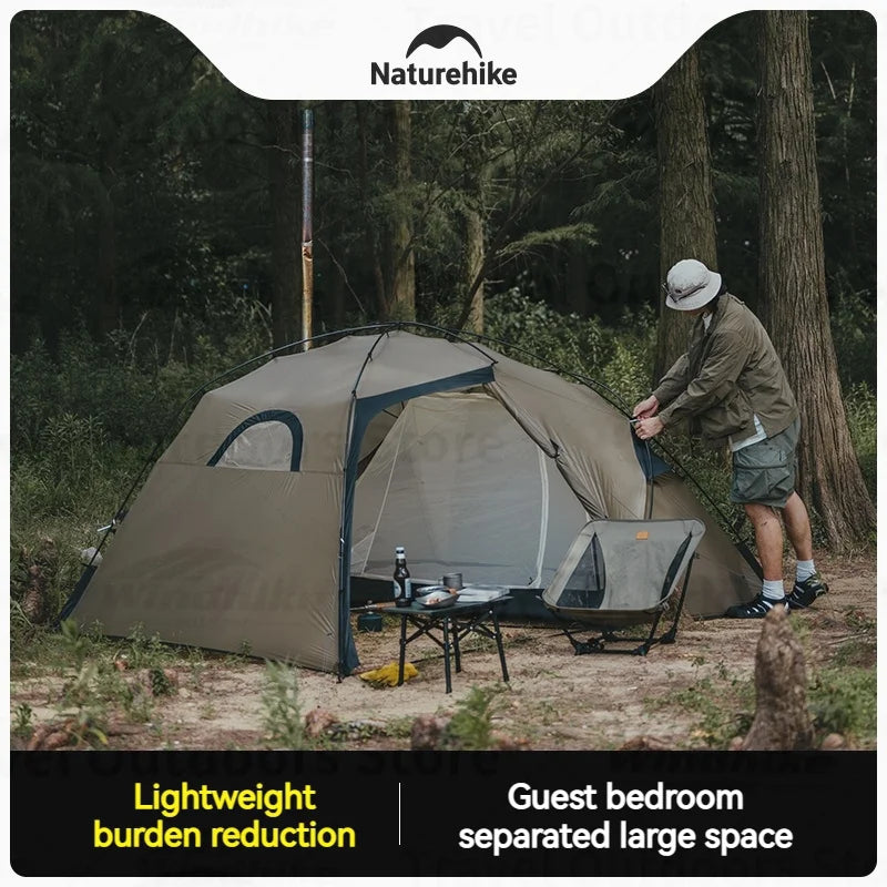 Ultralight Travel Outdoor Tent With Chimney