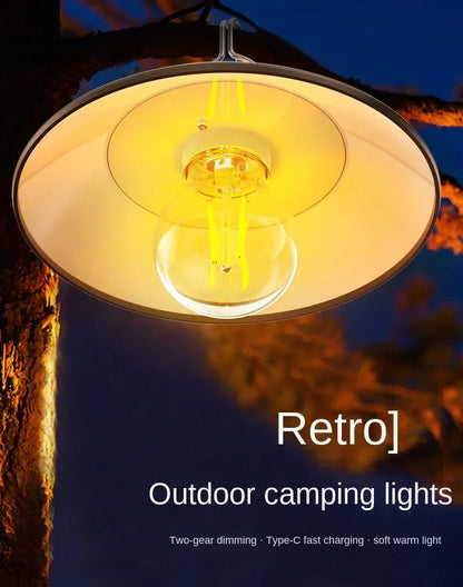 Portable Camp Lantern Type-C Rechargeable Hanging Light