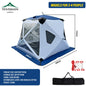 Outdoor Winter Fishing Tent For Camping 3-4 Person With Windows