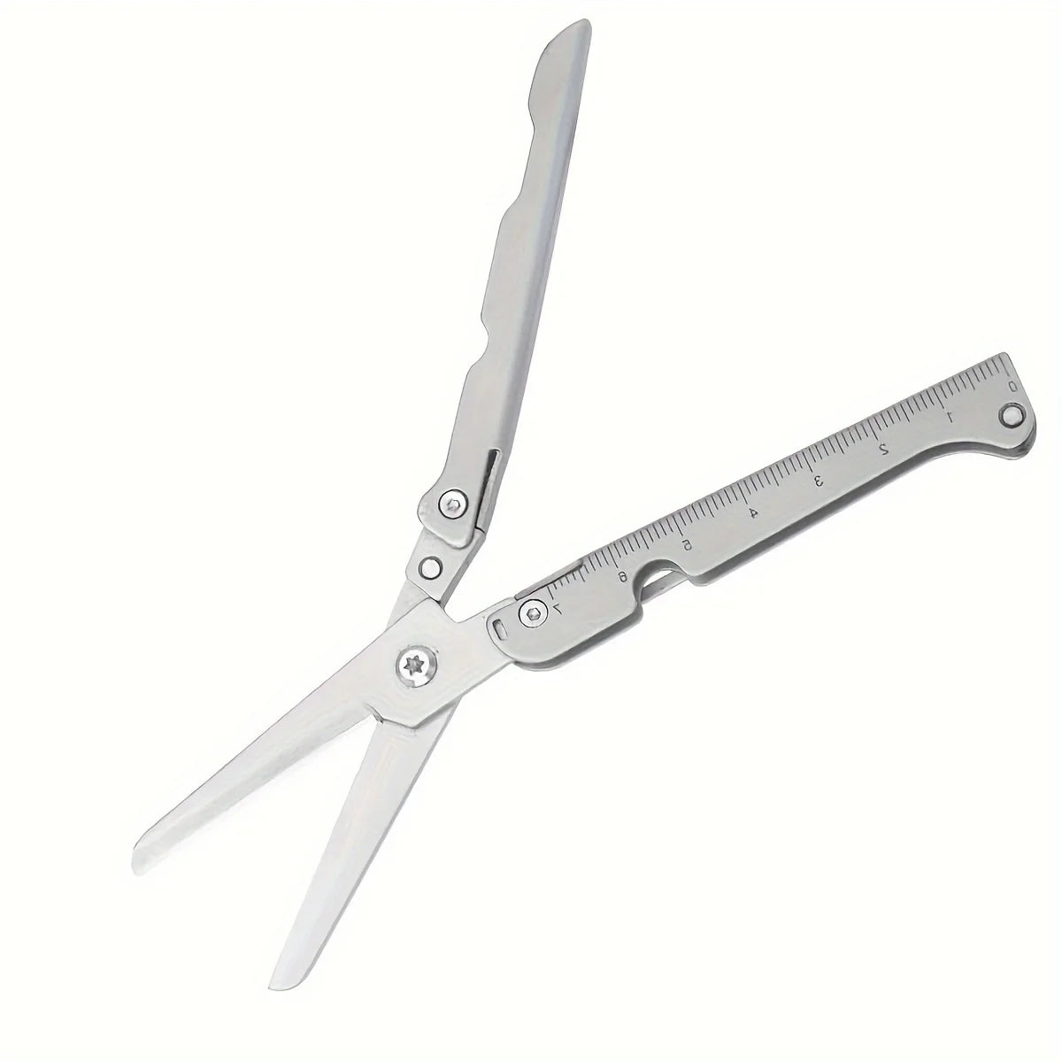 Portable Multifunctional Folding Scissors, Stainless