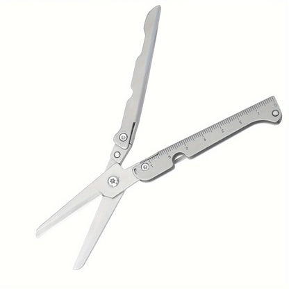 Portable Multifunctional Folding Scissors, Stainless
