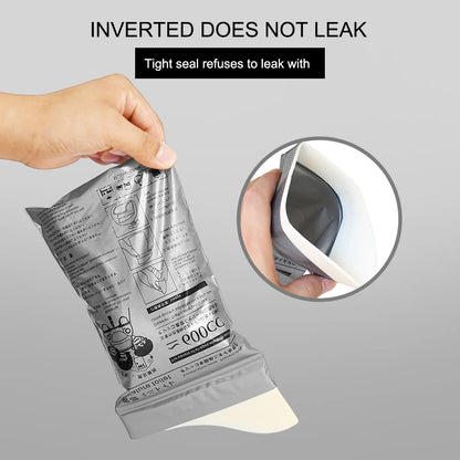 4Pcs Emergency Urinal Bag Disposable