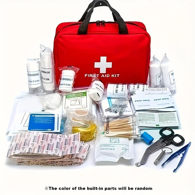 Deluxe First Aid Kit with Carrying Pouch