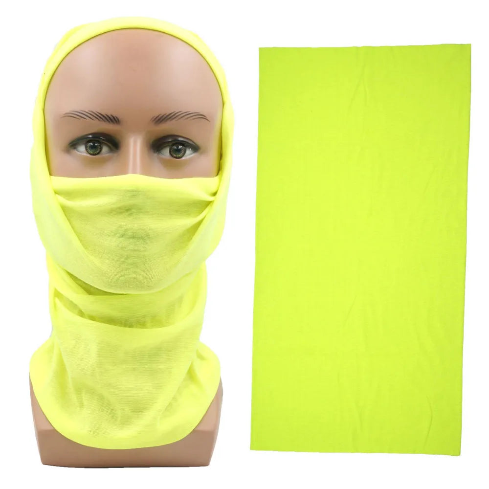 Outdoor Magic Bandana Solid Neon Color
