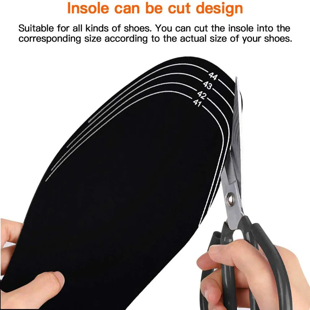 USB Heated Insoles Shoe Electric Foot Warming Pad