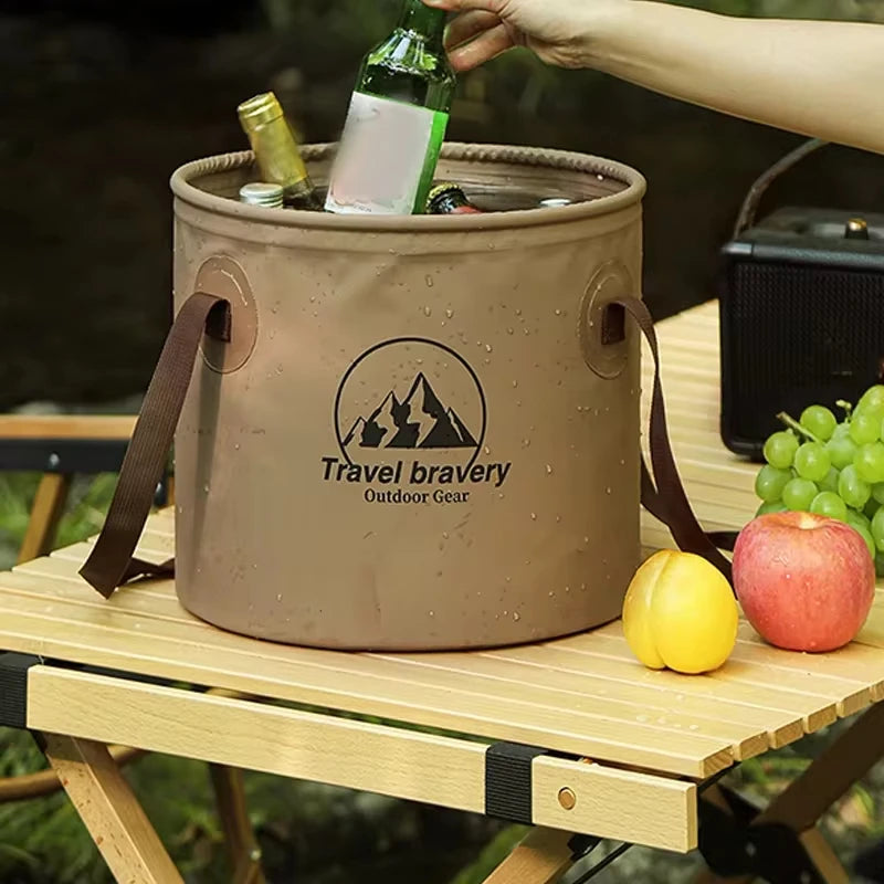 Folding Bucket Waterproof Foldable Water Sink Bucket