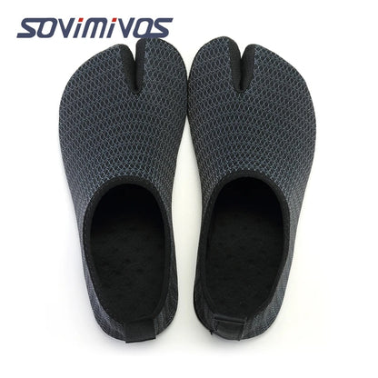 Outdoor Men and Women 2 Toes Walking Hiking Shoes Aqua Shoes