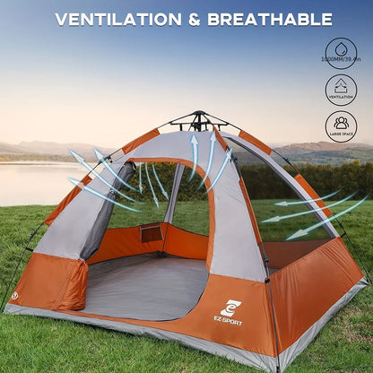 Pop Up Camping Tent - 4 Person