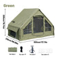 Inflatable camping tent 4-8 people with windows