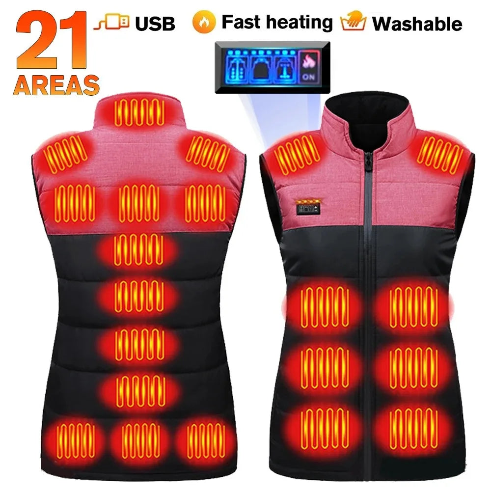 21 Areas Heated Jacket
