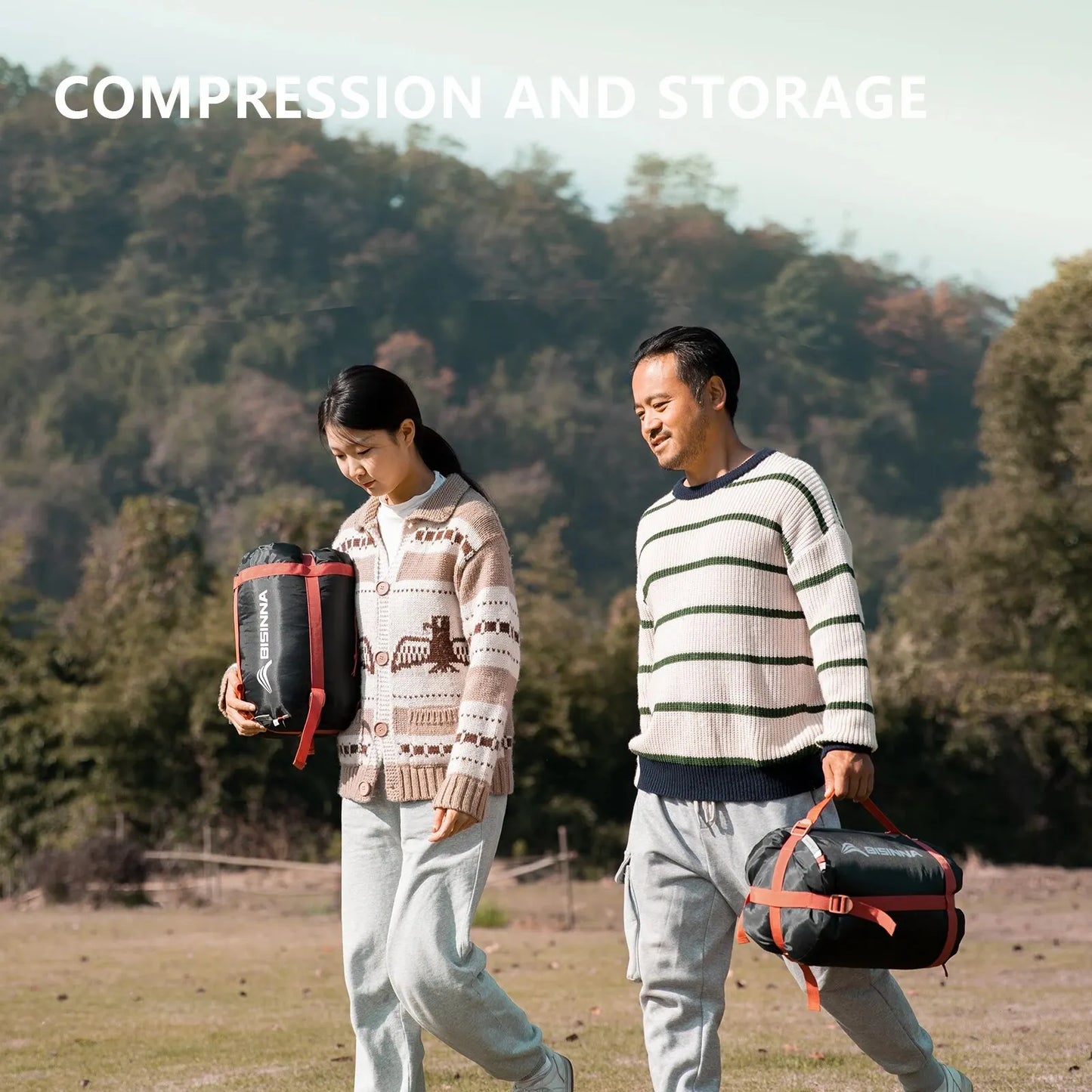 Large Camping Sleeping Bag Lightweight