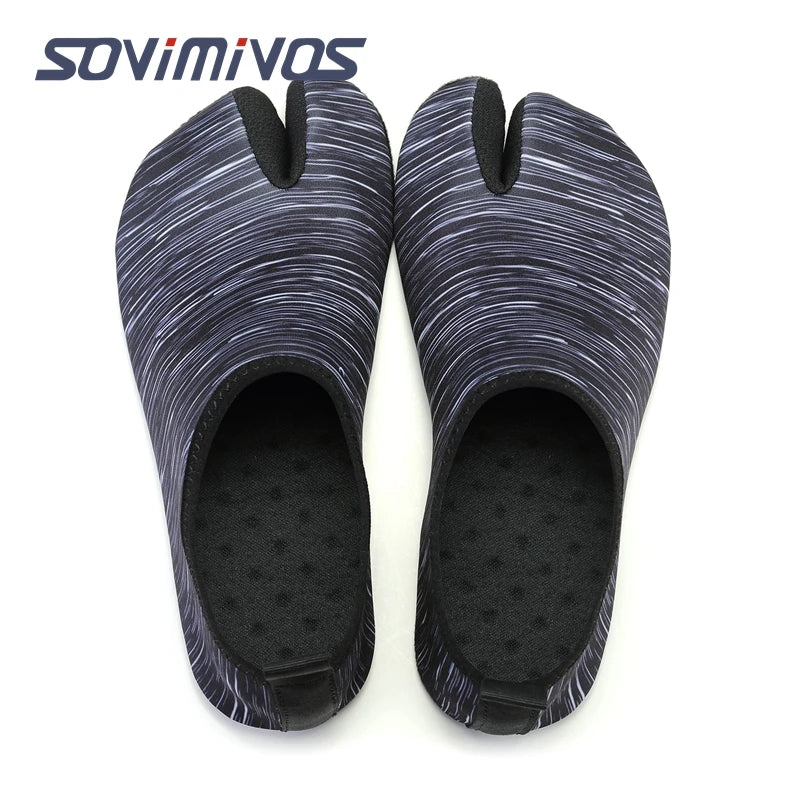 Outdoor Men and Women 2 Toes Walking Hiking Shoes Aqua Shoes