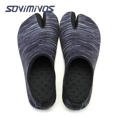 Outdoor Men and Women 2 Toes Walking Hiking Shoes Aqua Shoes