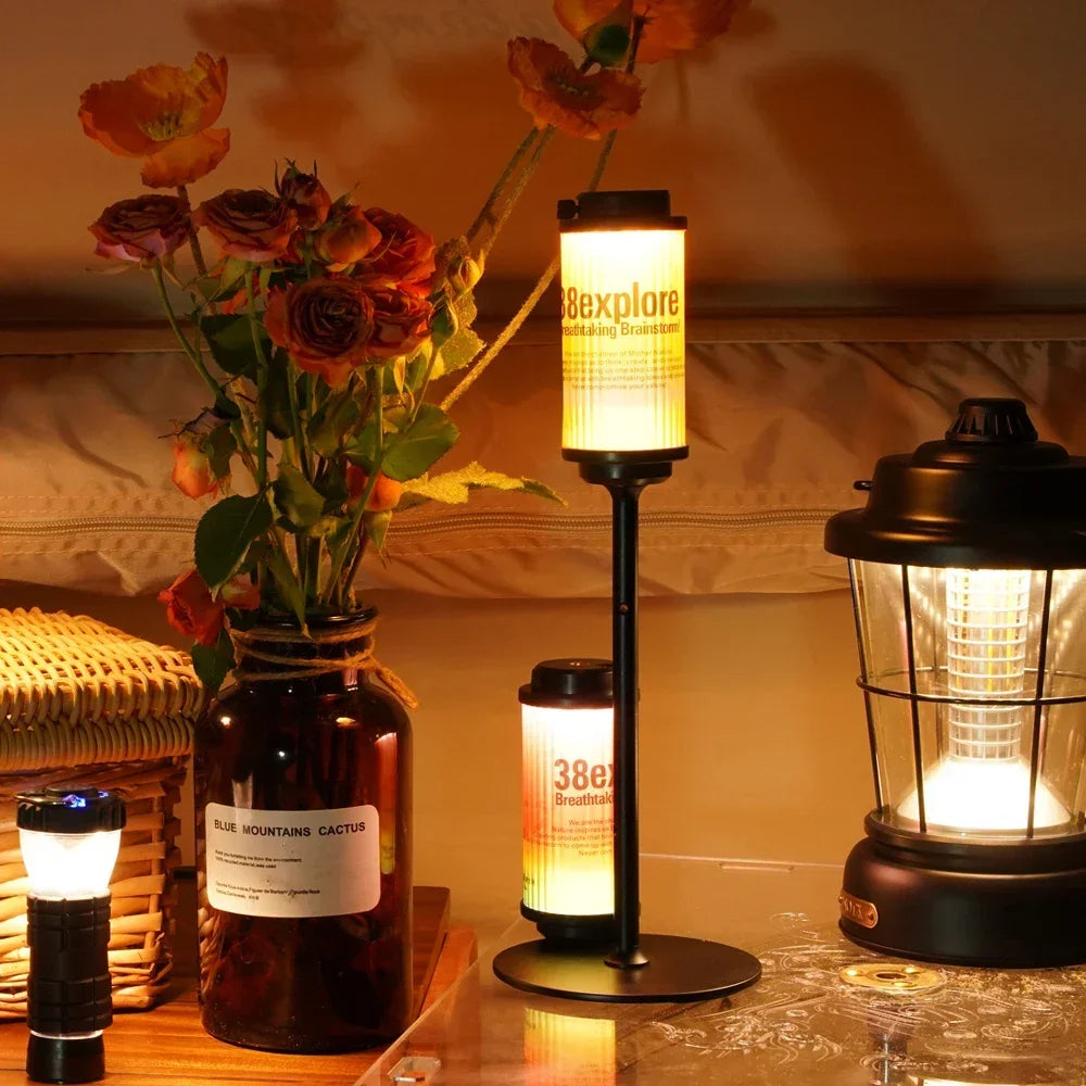 USB Rechargeable  Outdoor Camping Atmosphere Light