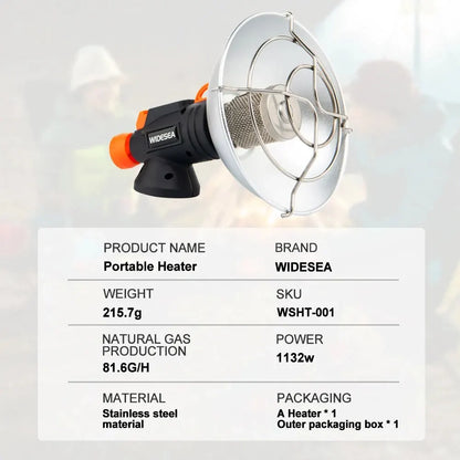 Camping Heater Portable Stainless Steel Fireplace