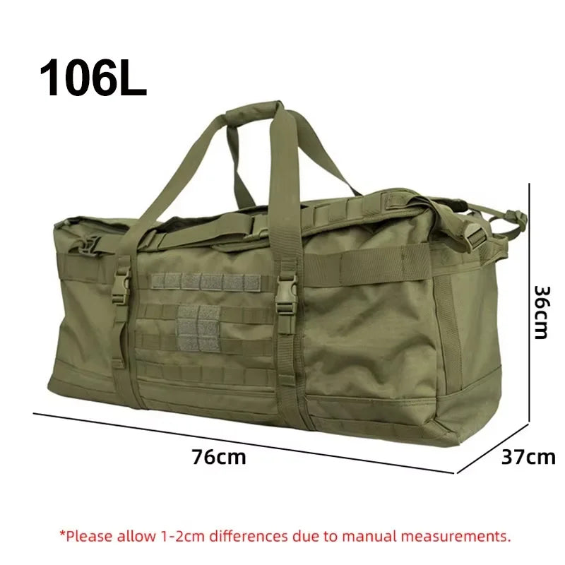 Duffel Bag Camping Backpack Tactical Large Bag