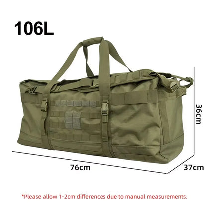 Duffel Bag Camping Backpack Tactical Large Bag