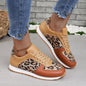 Low Cut Leopard Print Sports and Leisure Shoes for Women