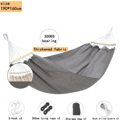 Portable Outdoor Sleeping Double Hammocks