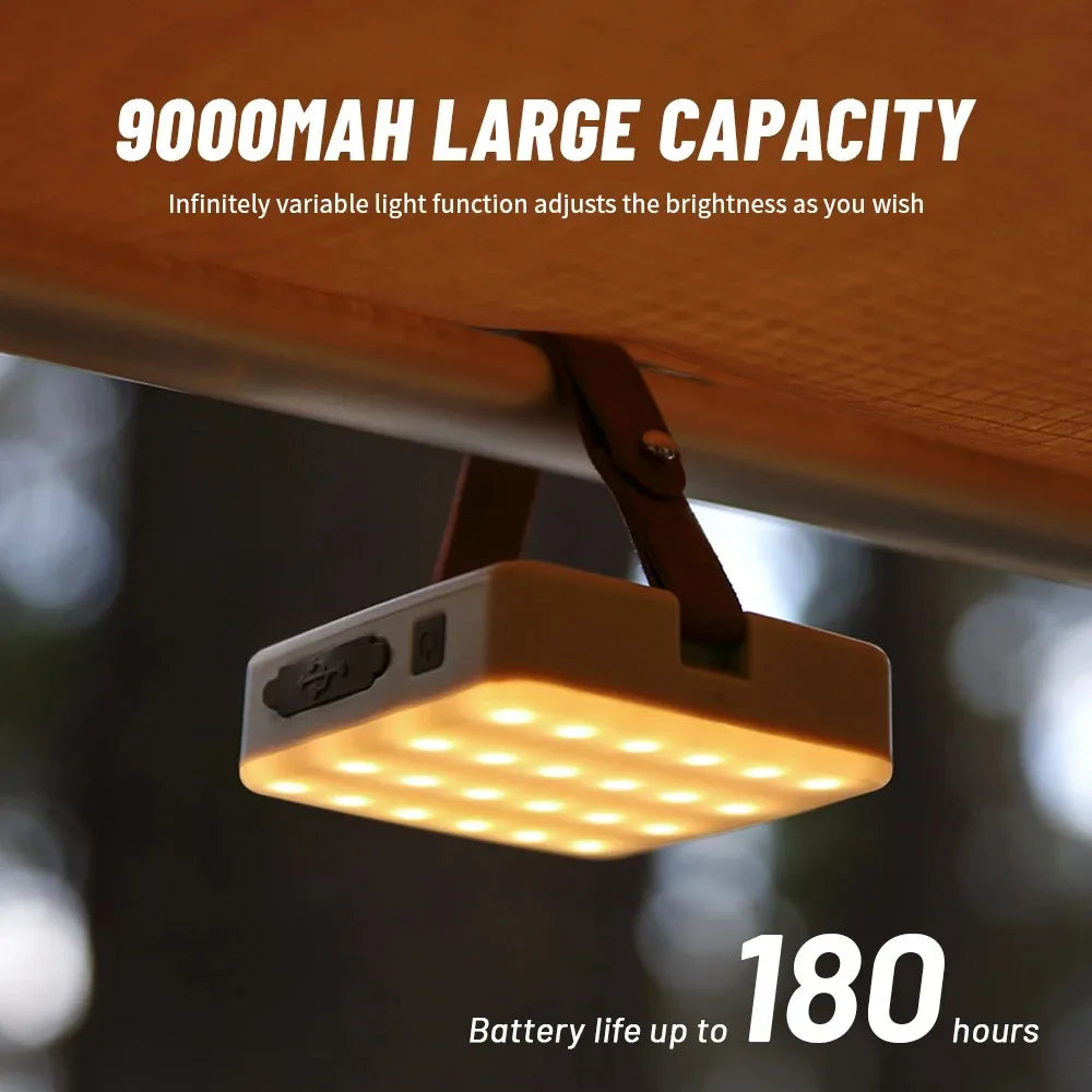 Naturehike New Camp Light Portable Emergency Lighting LED Light Multi-functional Rechargeable Outdoor Hiking Camping Light