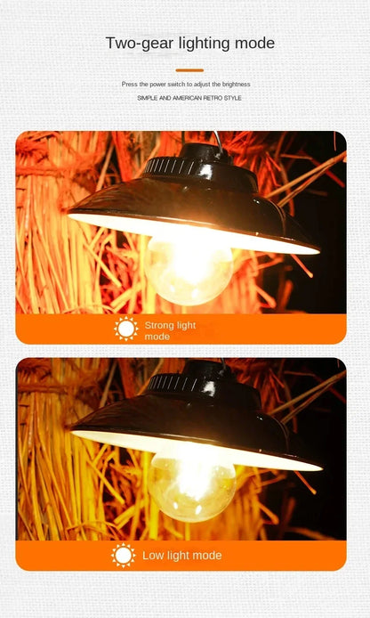 Portable Camp Lantern Type-C Rechargeable Hanging Light