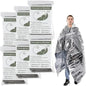 10 Pack Emergency Mylar Blankets,Waterproof