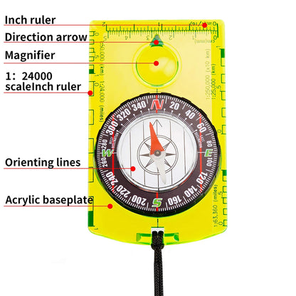 Waterproof Compass Outdoor Gadget Navigation