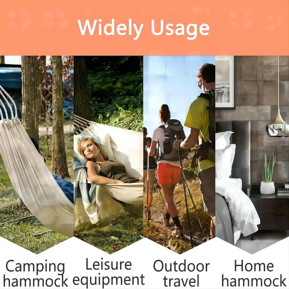 Portable Outdoor Sleeping Double Hammocks