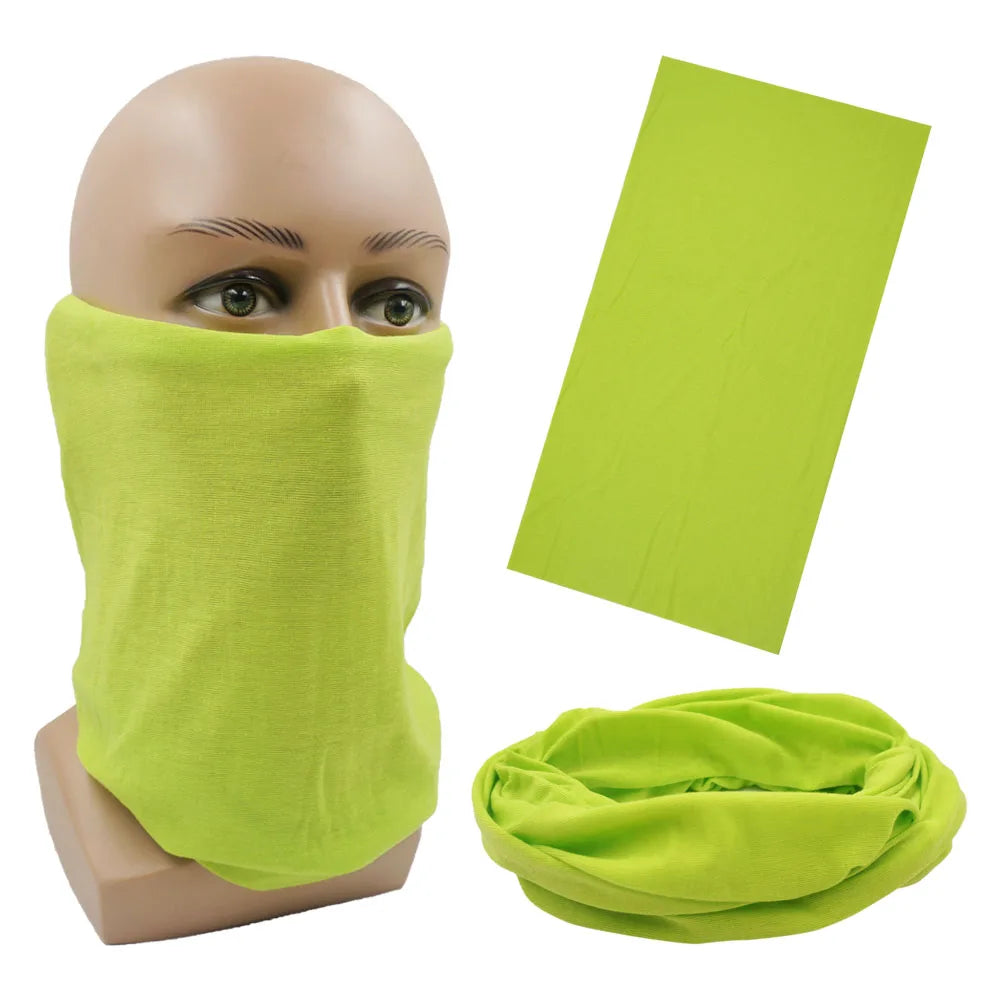 Outdoor Magic Bandana Solid Neon Color