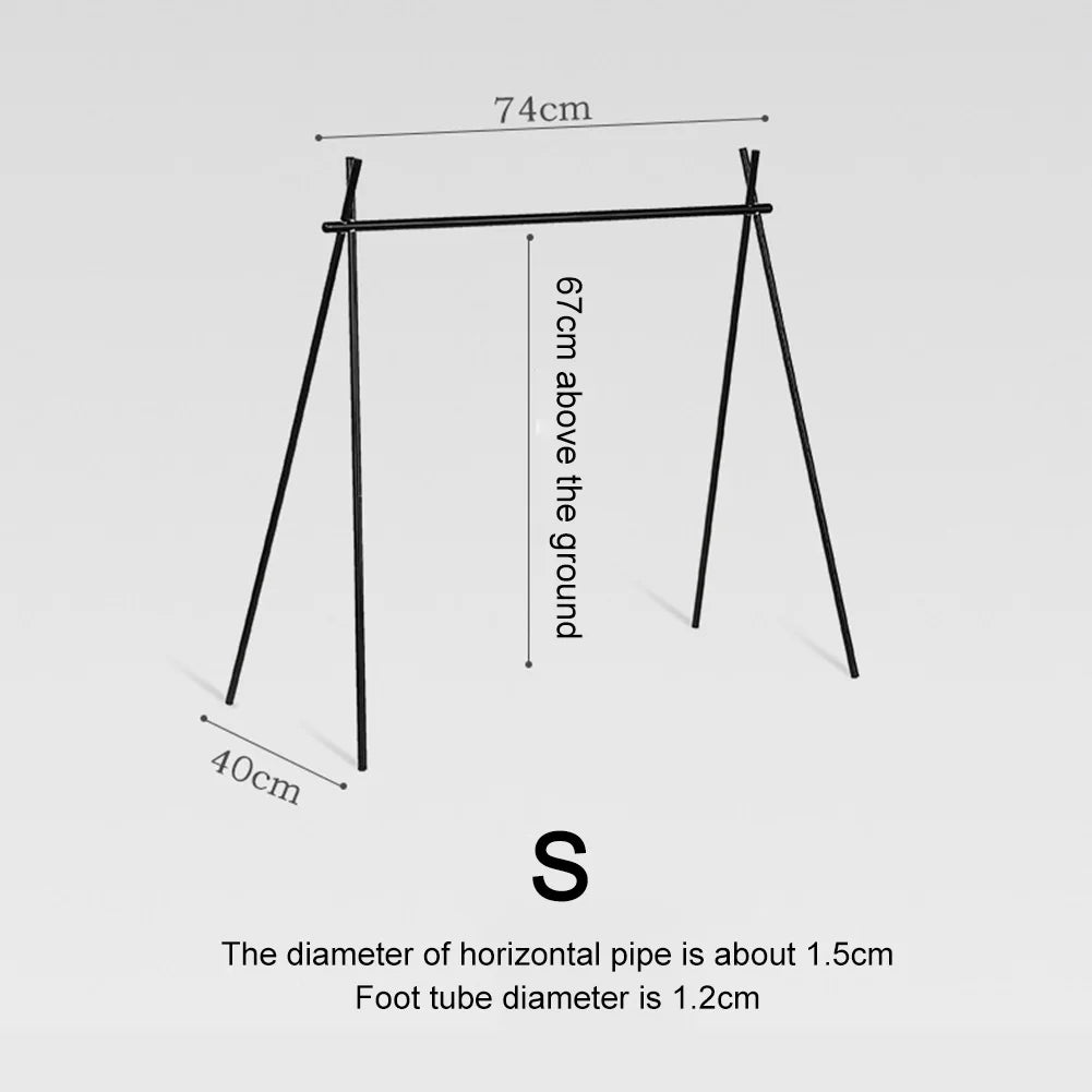 Foldable High Strength Bending Camping Hanging Rack Top Plate