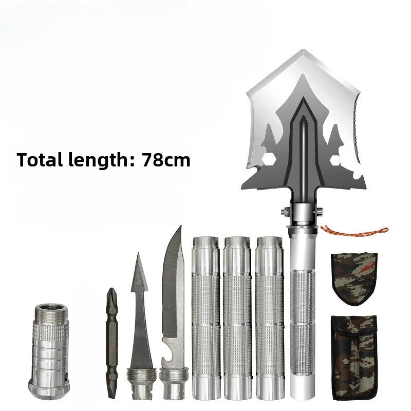 Outdoor Multifunctional Folding Shovel
