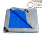 Large PE Tarpaulin Waterproof Sheet Cover with Reinforced Grommets